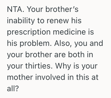 Screenshot 2025 06 16 at 12.58.20 PM Her Brother Keeps Forgetting To Refill His Medication On Time, So He Keeps Asking Her To Give Him Some Of Her Perscription